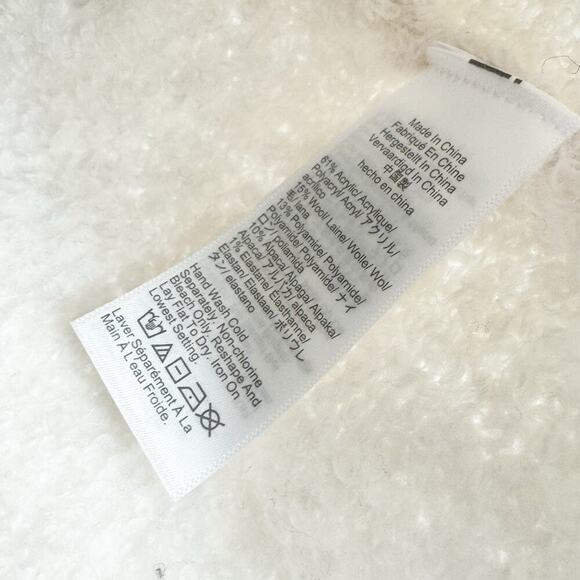 J. Crew Fair Isle Johnny-Collar Pullover Sweater in Boucle Yarn Size XL NWT - Picture 13 of 13